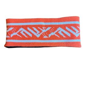 North Face NWOT Reversible Orange and White Ear Warmer Headband